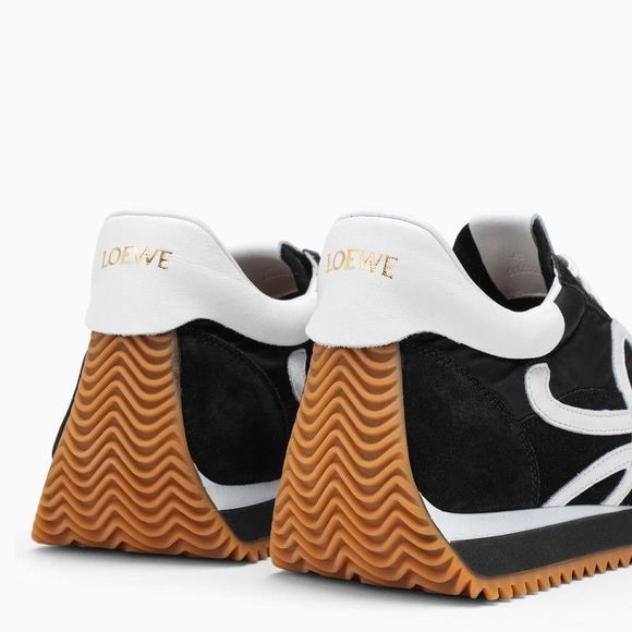 Loewe Black/White Flow Runner Sneakers - Picture 5 of 6